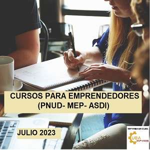 cursos gratuitos mipymes julio 2023 cuba