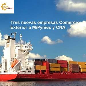 tres nuevas empresas comercio exterior mipymes cna