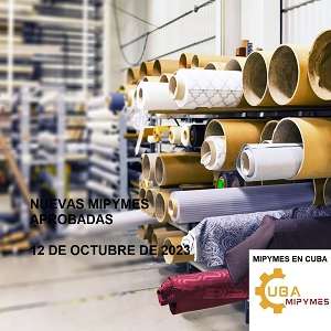 nuevas mipymes 12 octubre 2023 Cuba